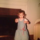 A photo of me, as a serious child.
